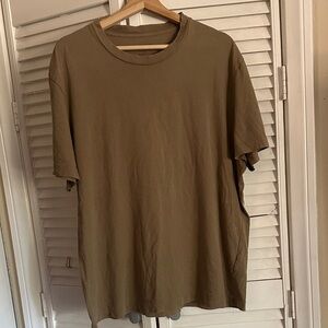 All Saints Olive Green Short Sleeve Tee